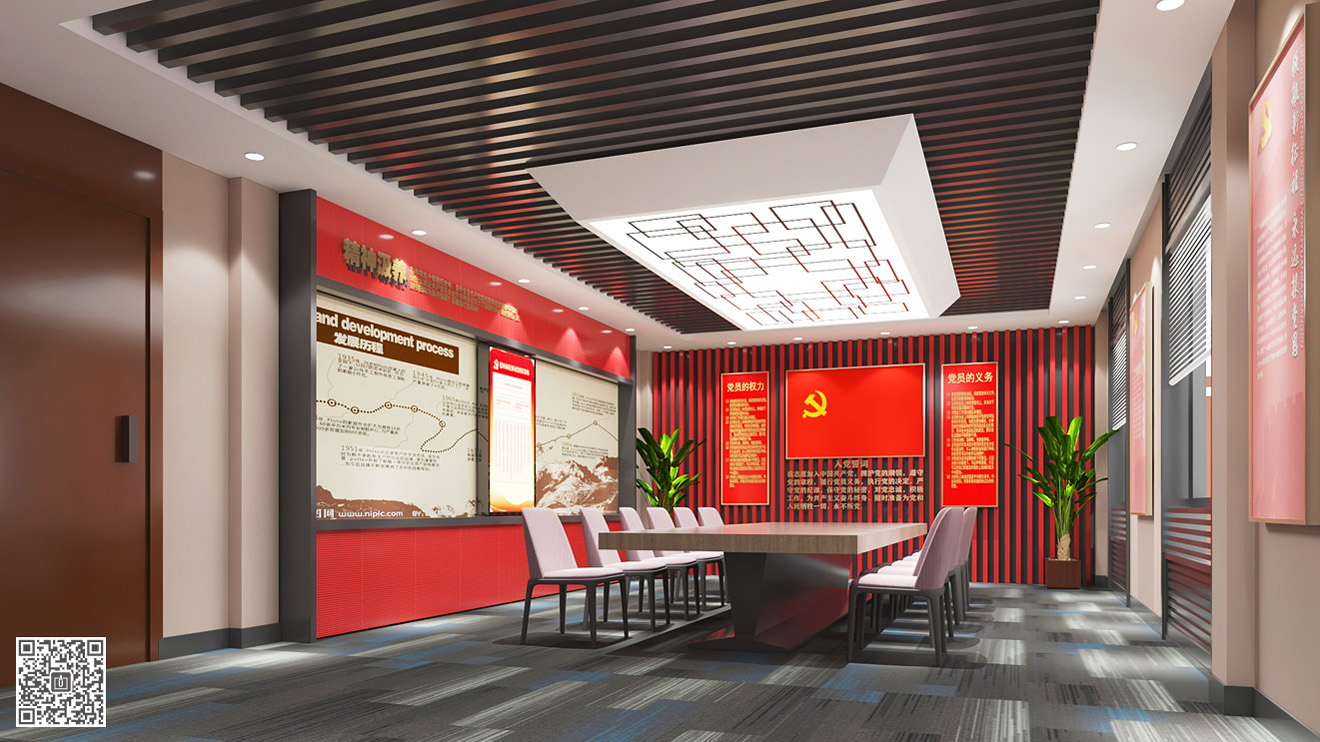 奔速電梯企業(yè)黨建文化空間設(shè)計(jì)